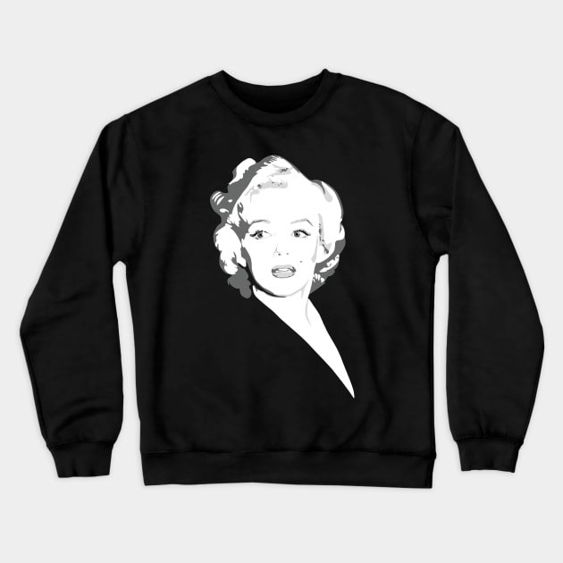 Marilyn Monroe Crewneck Sweatshirt by Gabriel Pastor Store